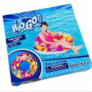 H2O GO! Candy Delight Pool & Beach Lounge Floatie